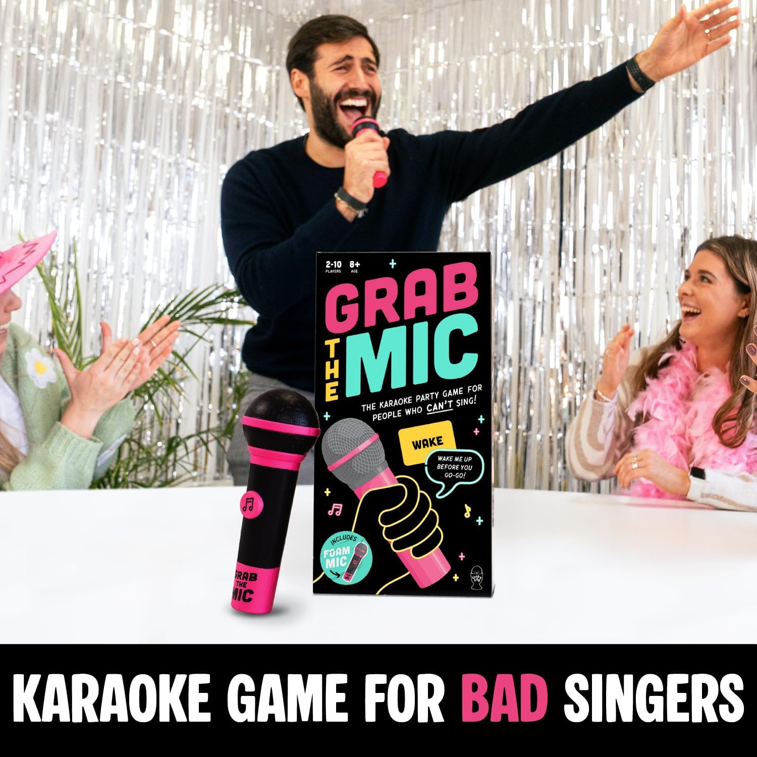 Grab The Mic Board Game Box